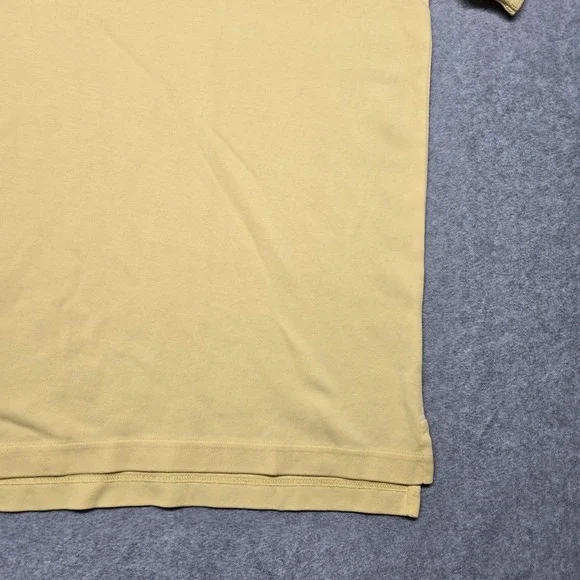 Jos. A. Bank Polo Shirt Mens XL Yellow Traveler's Collection Cotton Short Sleeve - Picture 7 of 16